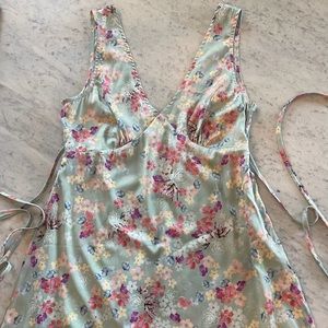 Molly Green Floral Midi/Mini Dress